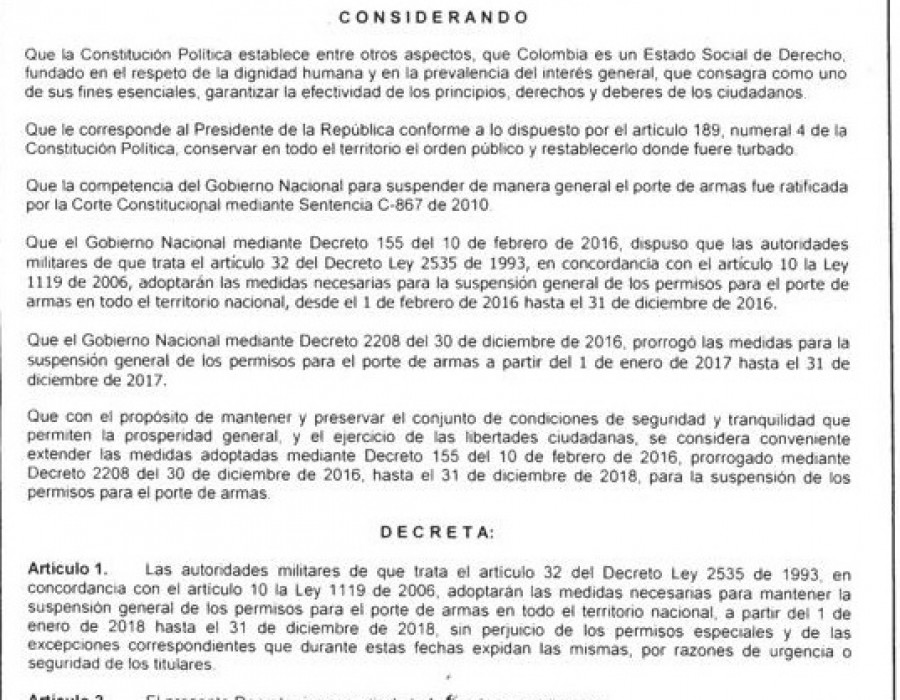 Contenido decreto 2268