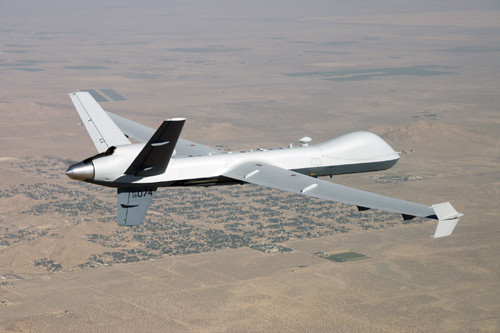 Aeronave no tripulada Reaper. GA-ASI