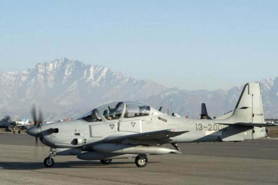 Afghanistan receives A 29 Super Tucano aircraft
