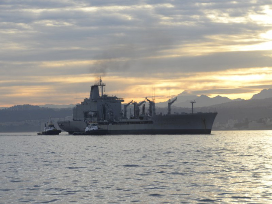 El Almirante Montt arribó a Valparaíso tras concluir la operación Castor III. Foto: Armada de Chile
