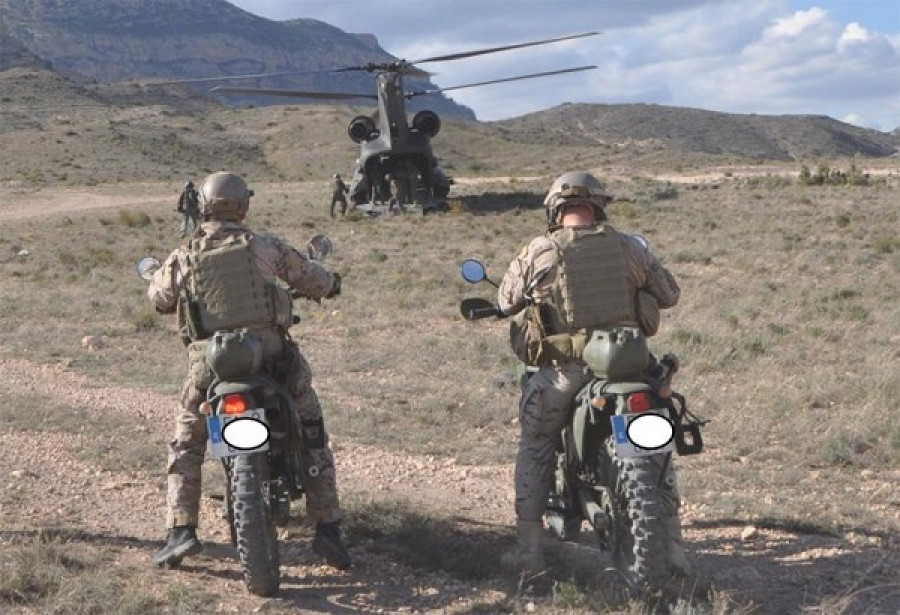 Ejercicio Mobility. Foto: Ejército de Tierra
