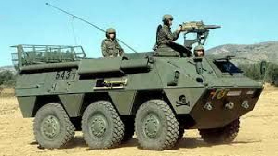 Vehículo BMR. Foto: Ejército de Tierra