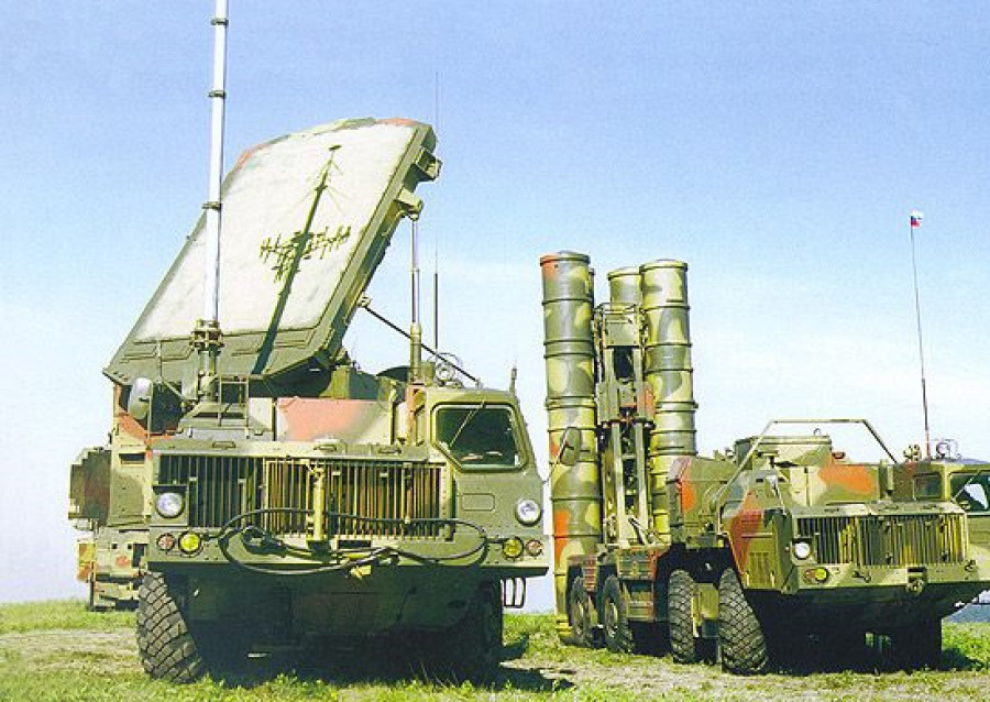 Sistema antiaéreo S-300. Foto: Ministerio de Defensa de Rusia