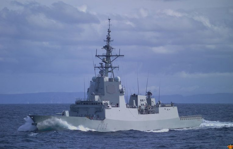 Fragata F-105 Cristóbal Colón. Foto: Navantia