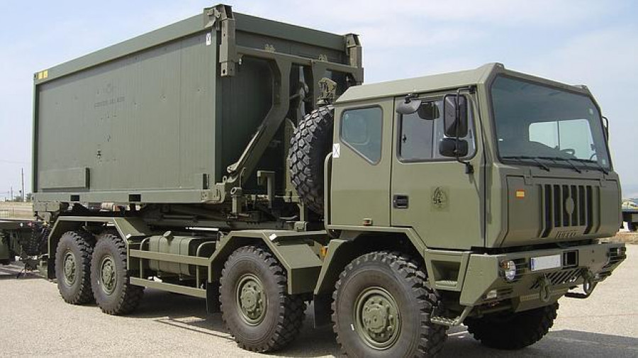 Camión Iveco. Foto: Ejército de Tierra