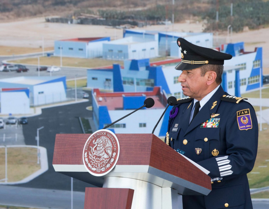 El general Rodríguez Munguía. Foto: Presidencia.
