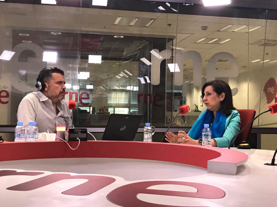 Margarita Robles, ministra de Defensa, en entrevista a RNE