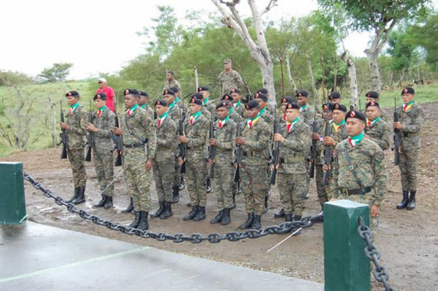 La mayoría de áreas del Ministerio de Defensa dominicano recibirá aumentos presupuestarios este 2018. Foto: M. de Defensa de R. Dominicana.