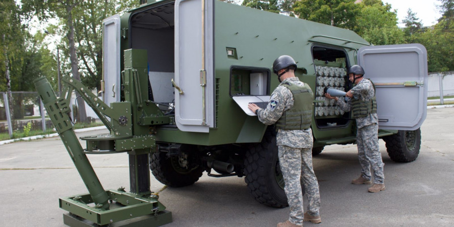 Sistema Mobile Mortar Complex MMC. Foto: Ukroboronservice
