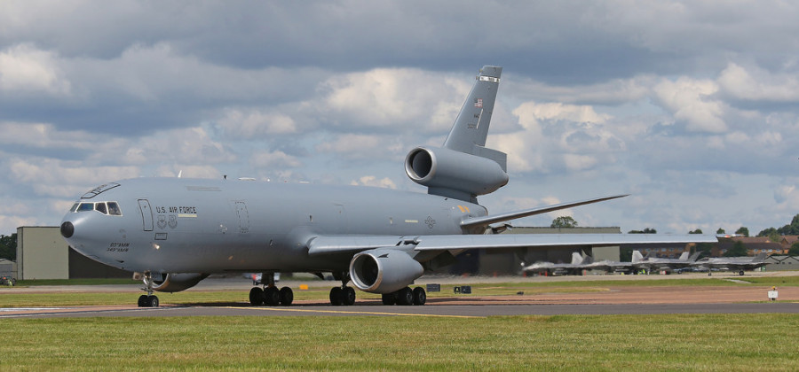 Un tanquero como este de imagen de archivo re abasteció en Panamá procedente de la Fidae. Foto: USAF.