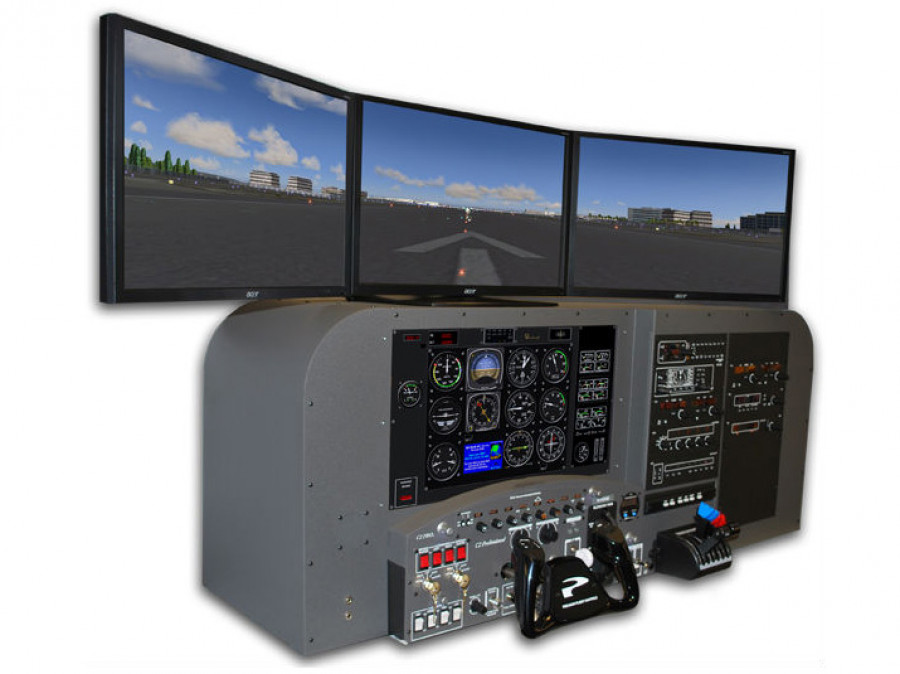 Sistema CR-12 Propanel AATD Foto: Precision Flight Controls