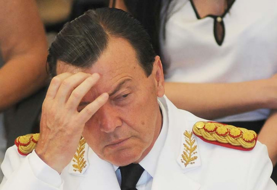 El exjefe del Ejército argentino. Foto: Cedoc