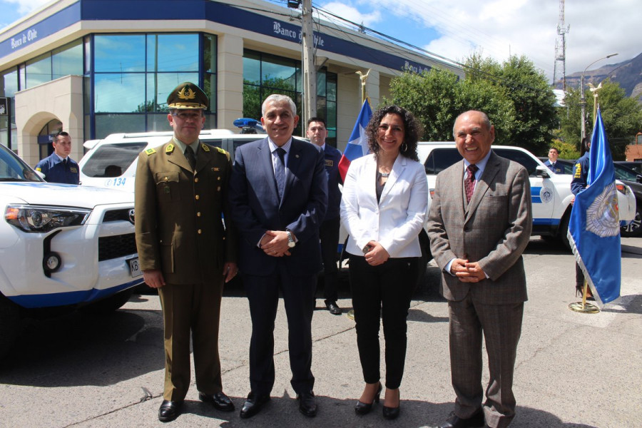 La compra de los vehículos requirió una inversión estimada en 860.000 dólares. Foto: Intendencia de Aysén