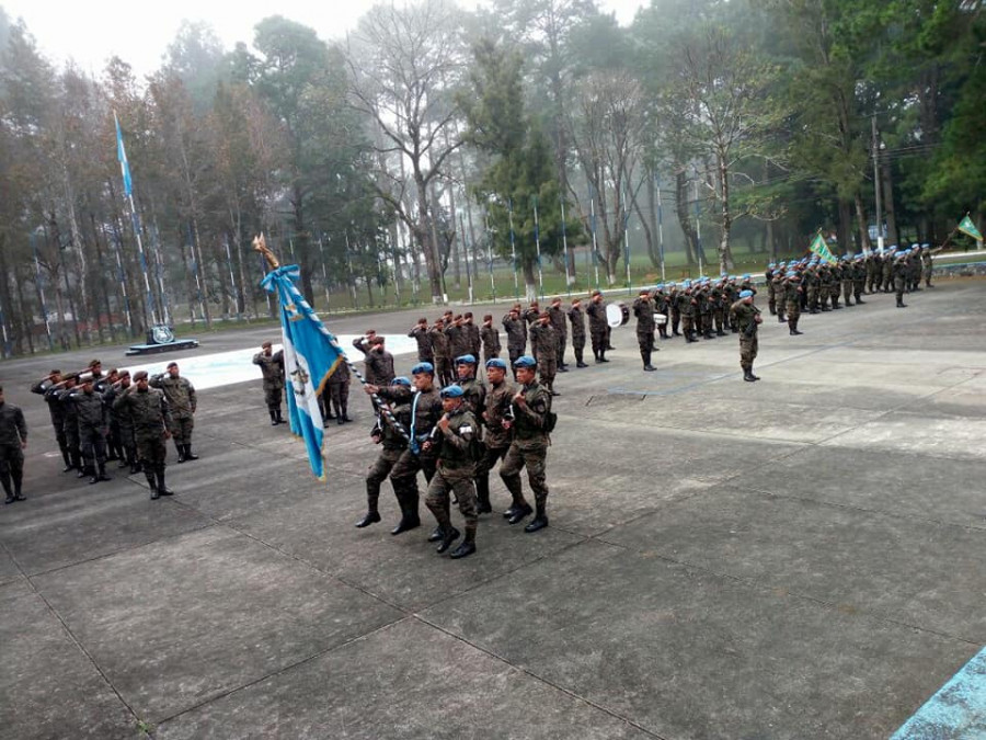 El Ministerio de la Defensa incrementa su presupuesto en 2018. Foto: Ministerio de Defensa de Guatemala.