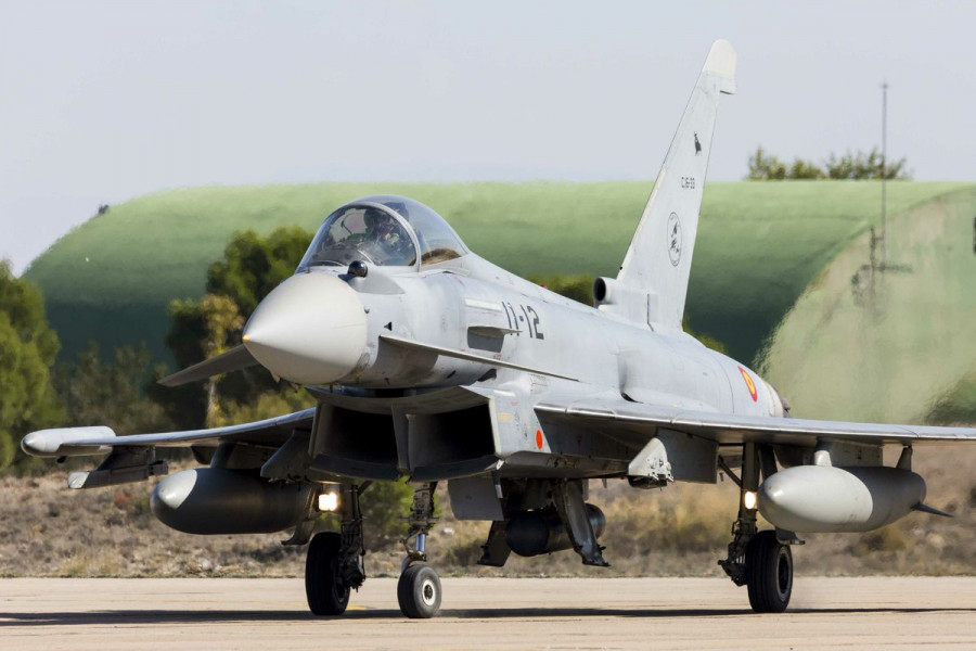 Eurofighter del Ala 11. Foto: Ejército del Aire