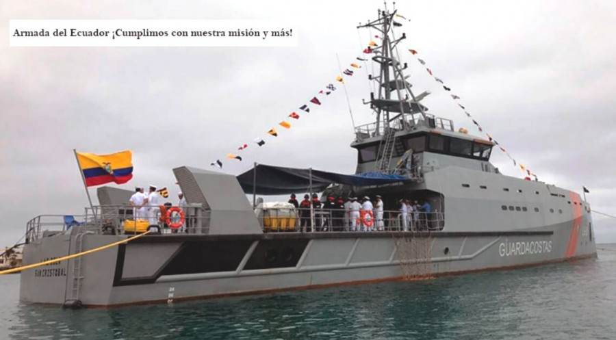 La Isla de San Cristóbal. Foto: Dirección Regional de los Espacios Acuáticos y Guardacostas Insular