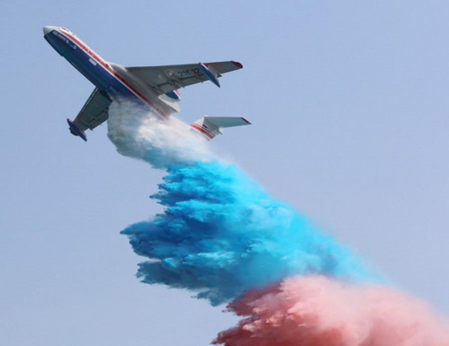 Un Be-200ES anfibio Foto: Beriev