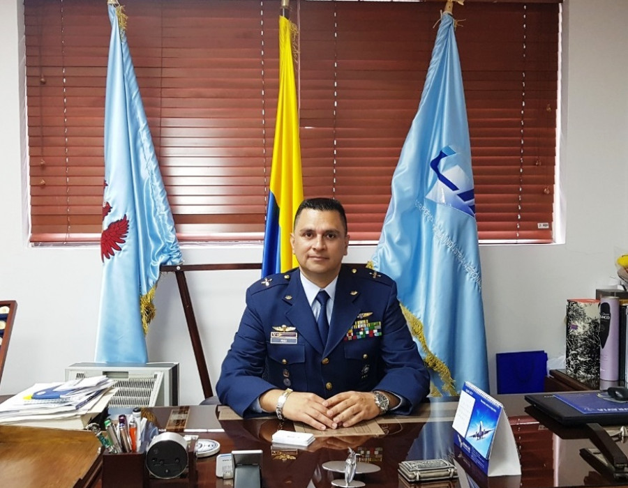 Coronel Alexander Peña, subdirector de la CIAC.