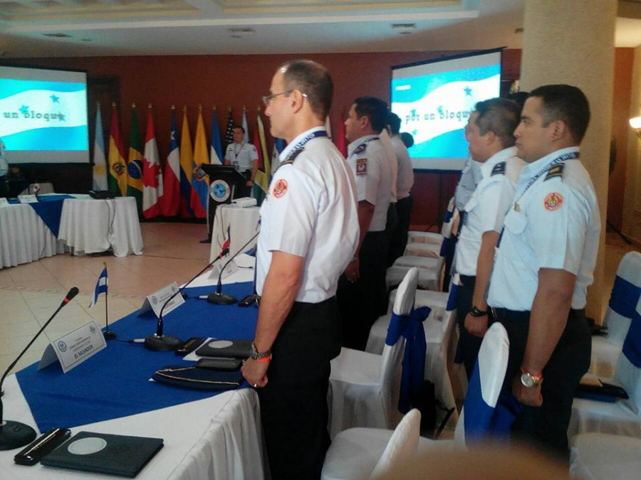 Las delegaciones se reunieron en la ciudad de La Ceiba, en la costa atlántica de Honduras. Foto: Secretaría de Defensa de Honduras.