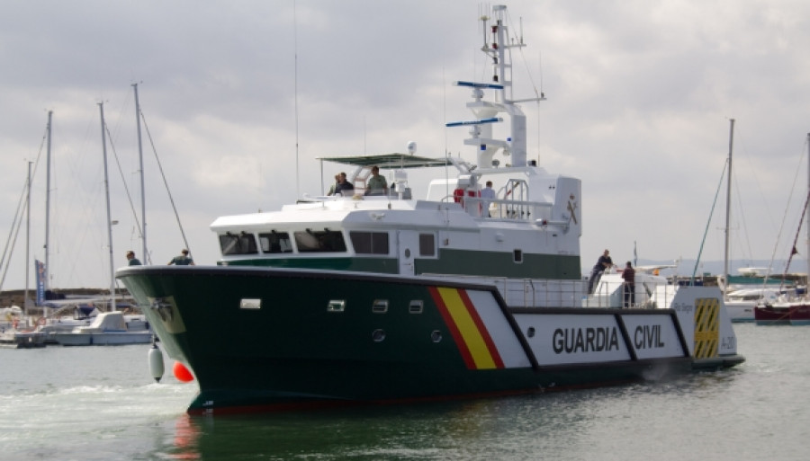 Patrullera Río Segre de la Guardia Civil. Foto: Asfibre