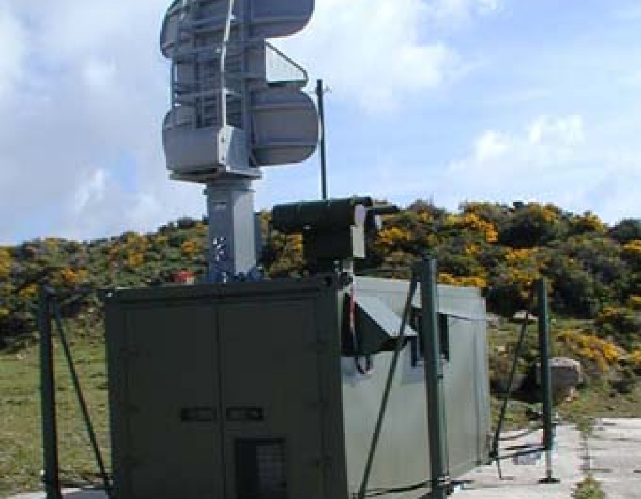 Radar del Sistema Integrado de Vigilancia Exterior. Foto: Guardia Civil