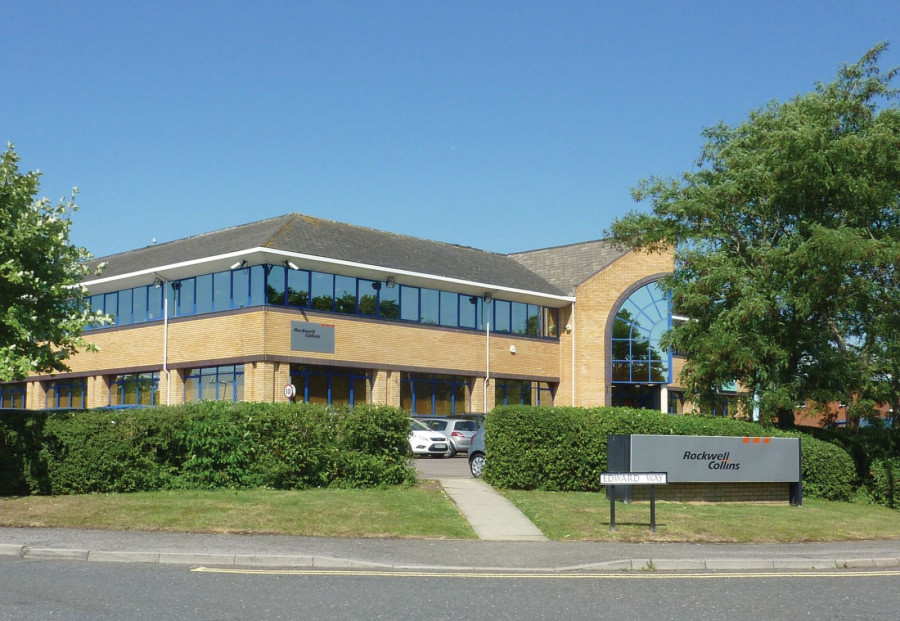 Centro de simulación y formación de Rockwell Collins en Reino Unido. Foto: Rockwell Collins