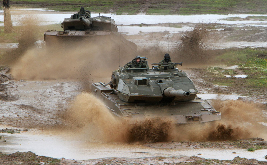 Carro de combate Leopard. Foto: Ejército de Tierra
