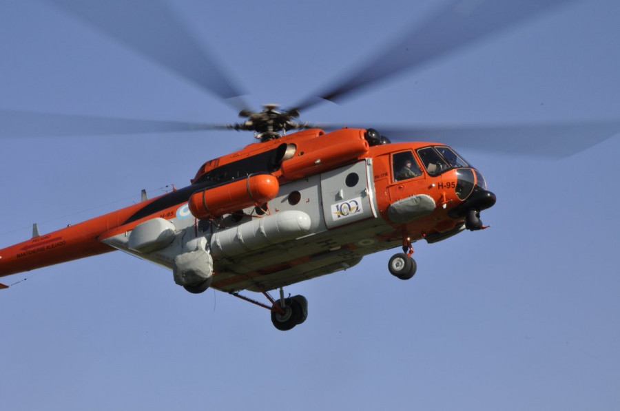 Helicóptero MI-171E de la Fuerza Aérea Argentina. Foto: FAA.