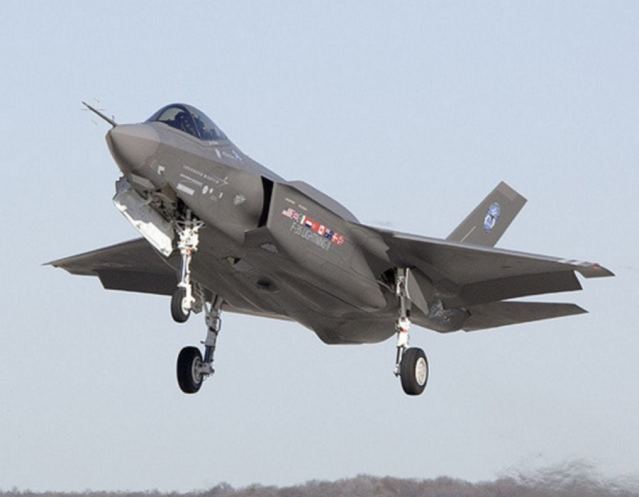 Caza de combate F-35A. Foto: Lockheed Martin