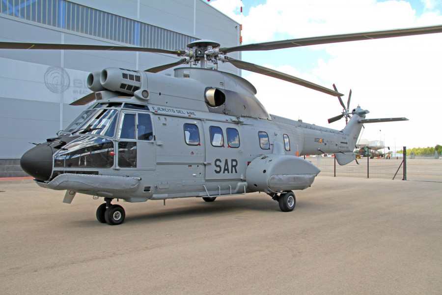 Helicóptero Super Puma recibido en 2016. Foto: Airbus Helicopters