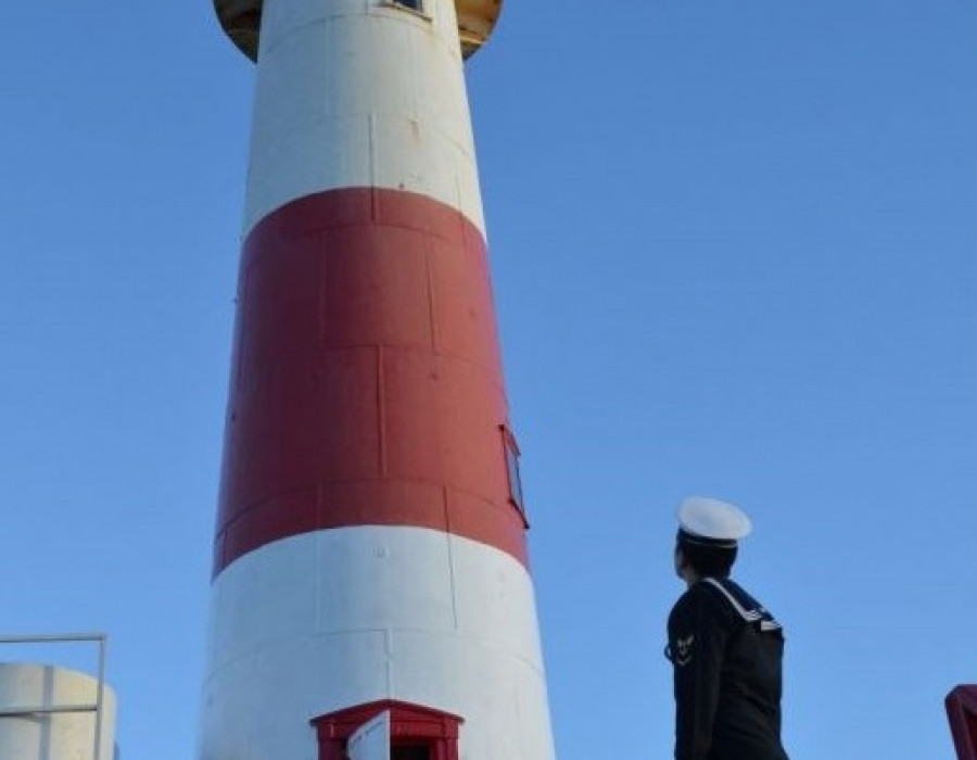 Uno de los faros chilenos modernizados. Foto: Armada de Chile