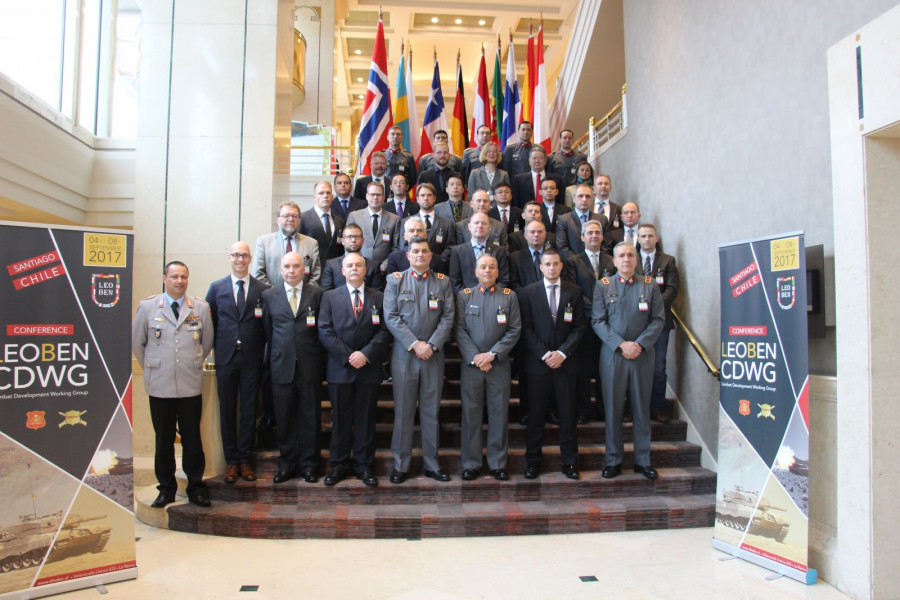 Delegaciones de Conferencia Leoben 2017. Foto: Ejército de Chile.