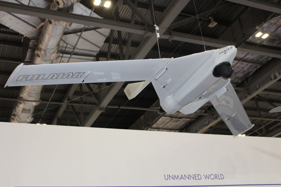 Fulmar X de Thales España en la feria DSEI. Foto: Infodefensa.com