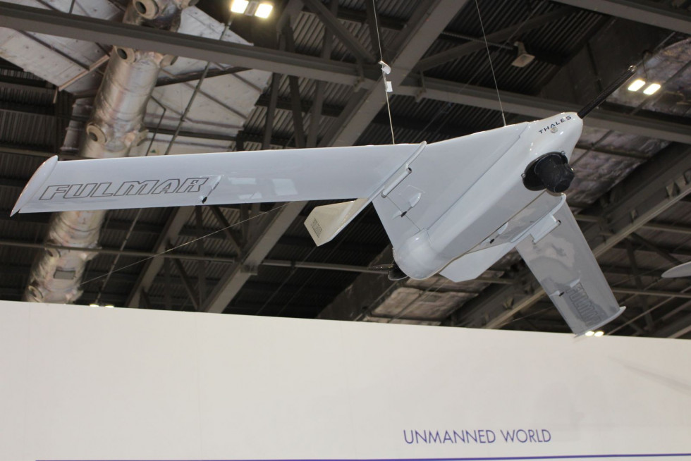 Fulmar X de Thales España en la feria DSEI. Foto: Infodefensa.com