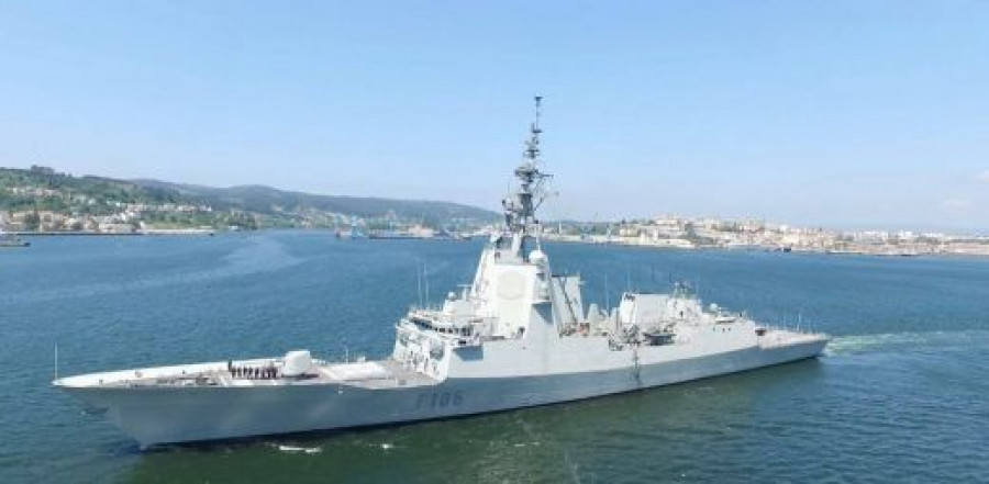 Fragata Cristóbal Colón. Foto: Armada española