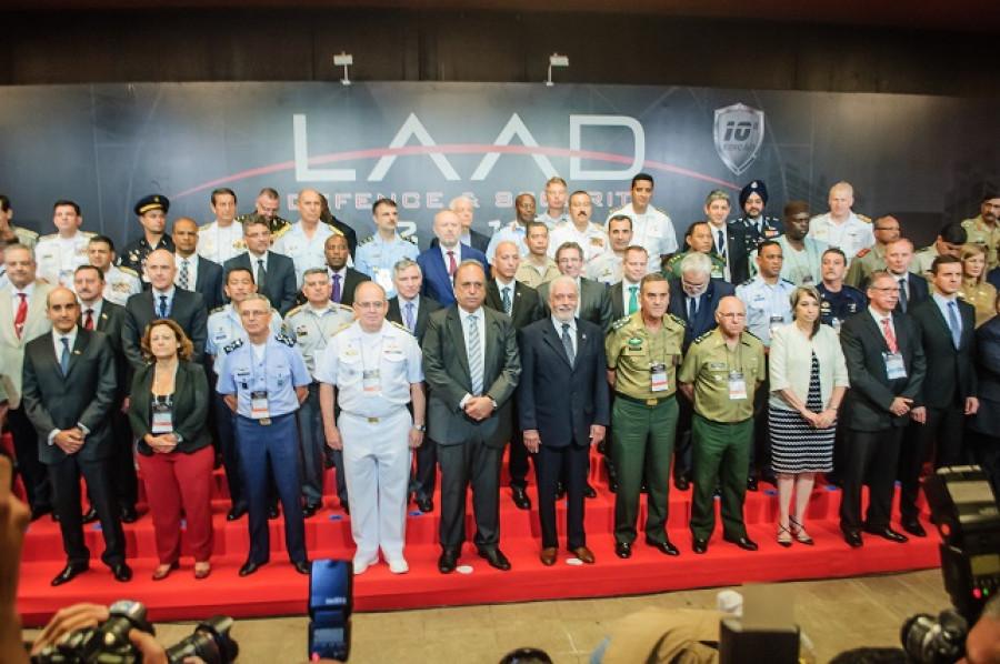Cerimônia de abertura da LAAD Defence & Security 2015. Fotos: Roberto Caiafa