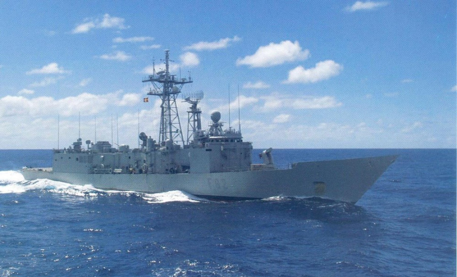 Fragata Victoria. Foto: Armada española