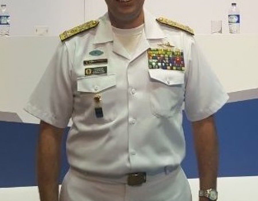 Vicealmirante Jorge E, Carreño, presidente de Cotecmar