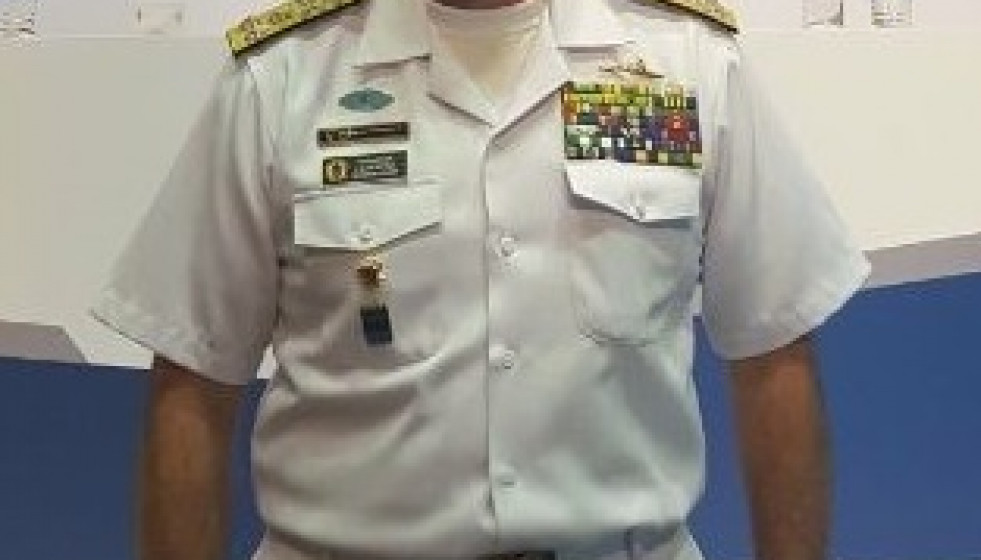 Vicealmirante Jorge E, Carreño, presidente de Cotecmar