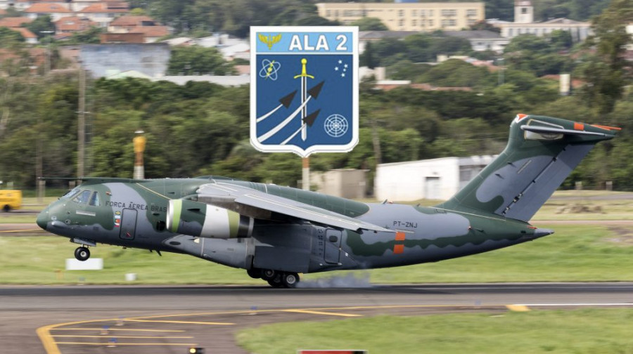 Ala 2 é escolhida para receber o KC-390, um dos aviões mais