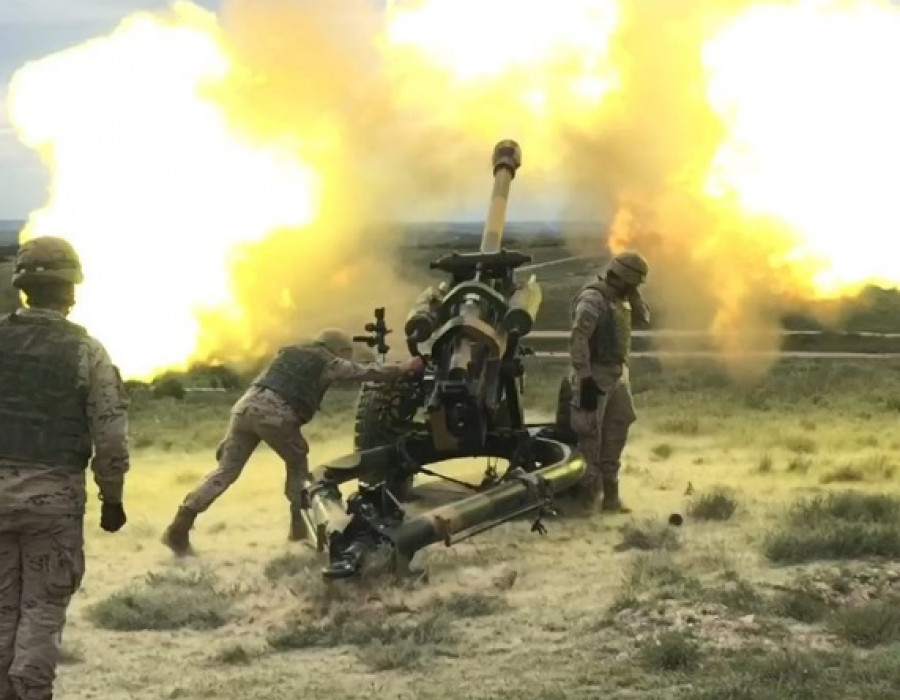 Obús Light Gun. Foto: Ejército de Tierra