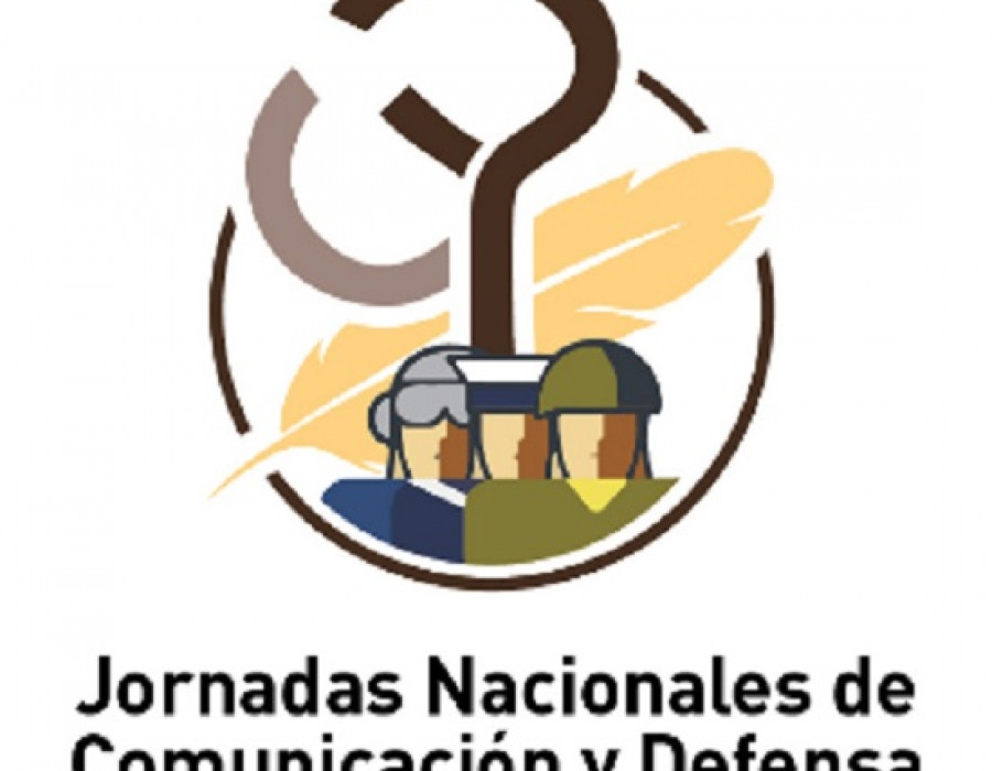 Cartel de las Jornadas de Comunicación y Defensa