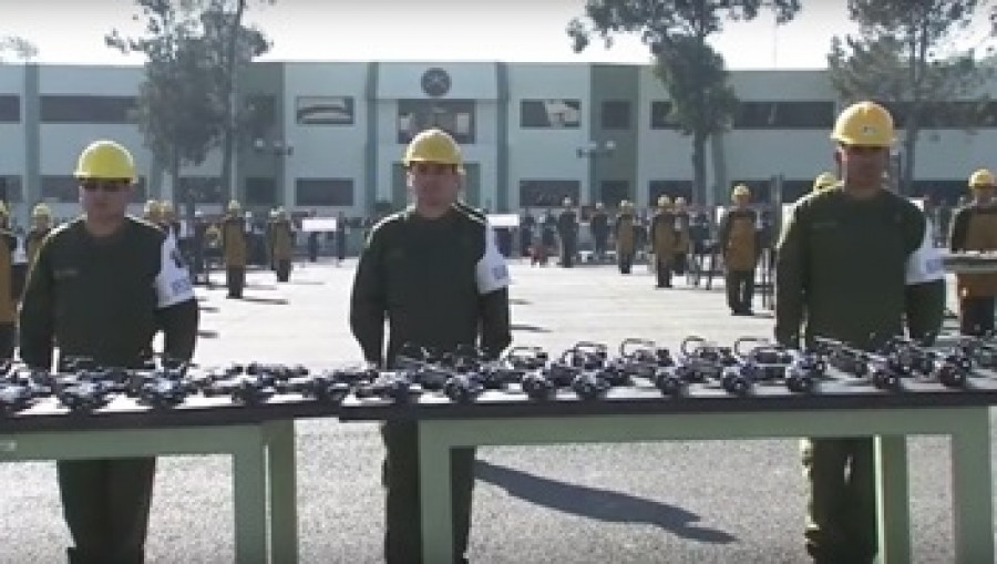 Destruccion armas sedena mexico