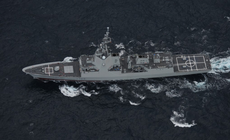 Fragata Cristóbal Colón. Foto: Armada