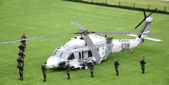 Mexico FuerzaAerea UH 60 Sedena