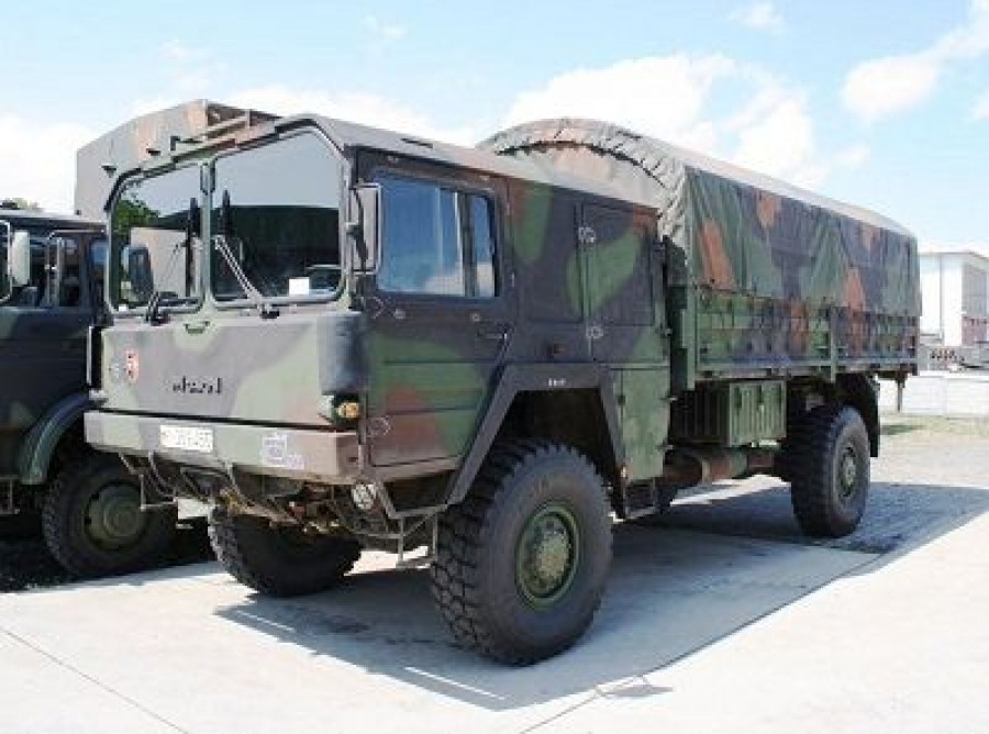 Un camión MAN del Ejército de Paraguay. Foto: Fahrzeugbilder