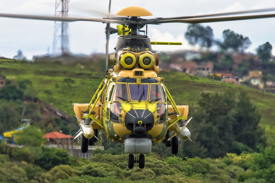 A versão ASUW do H-225M foi concebido pela engenharia da Helibras. Foto: Roberto Caiafa