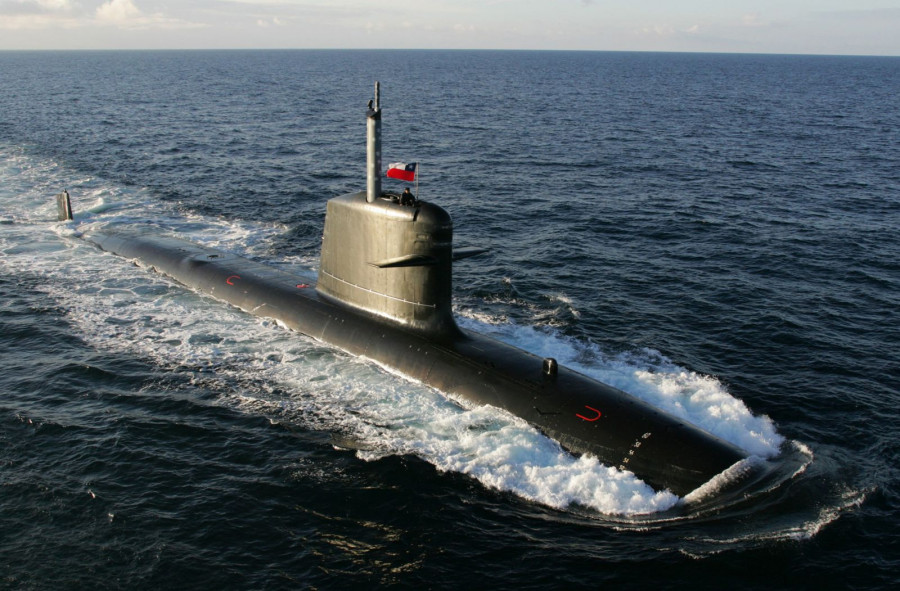Submarino Scorpene. Foto: DCNS