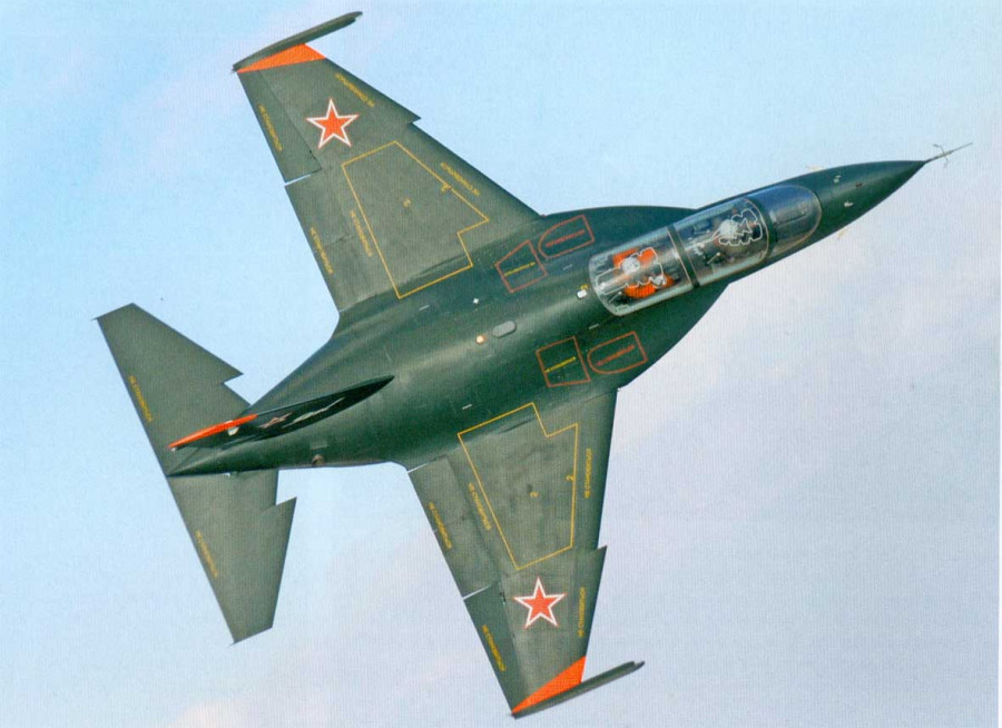 Avión Yak-130. Foto: Yakovlev