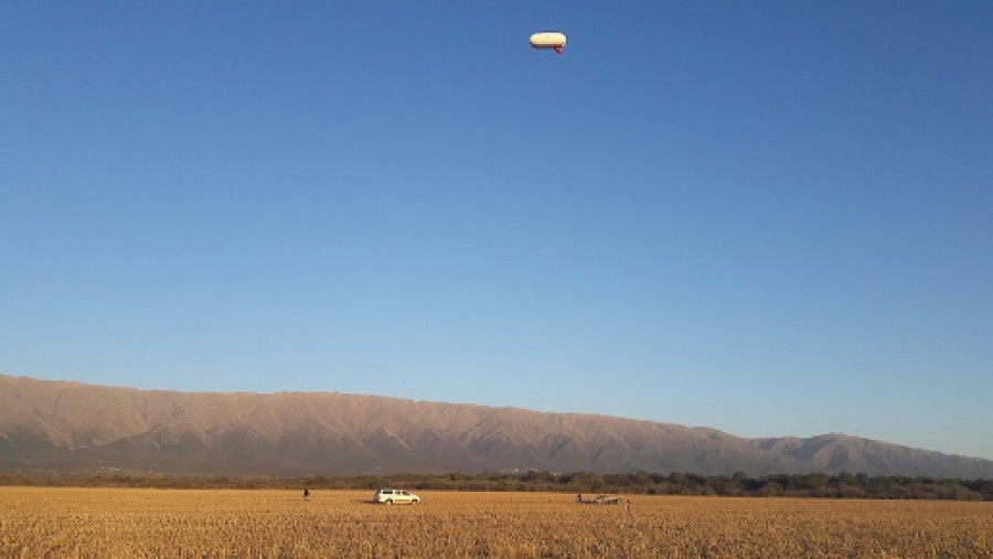 El prototipo del aerostato Tripanko. Foto: AVI